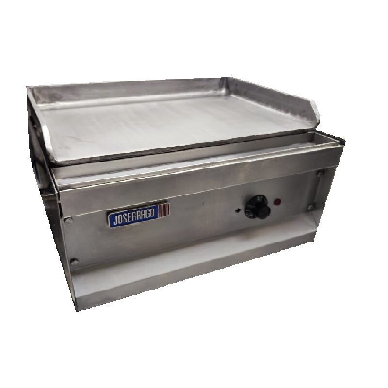 Plancha asar industrial acero inoxidable