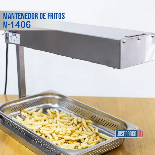 Lámpara infrarroja con base. - M-1406 (MANTENEDOR DE FRITOS)